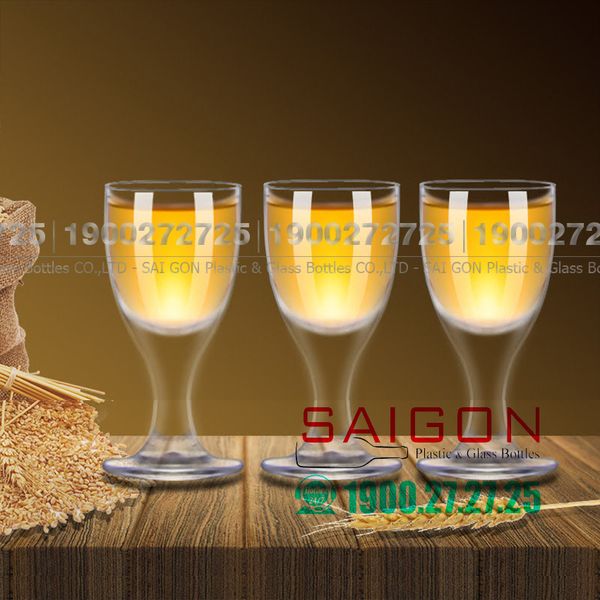 King Dealay JXB006 - Ly Thủy Tinh Có Chân King Dealay Classic Liqueur 12ml | Thủy tinh Cao Cấp