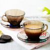DURALEX D9005CG - Bộ Tách Thủy Tinh Duralex Beau Rigave Creole Tea Mug Glass 180ml | Thủy Tinh Cường Lực , Nhập Khẩu Pháp
