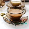 DURALEX D9005CG - Bộ Tách Thủy Tinh Duralex Beau Rigave Creole Tea Mug Glass 180ml | Thủy Tinh Cường Lực , Nhập Khẩu Pháp