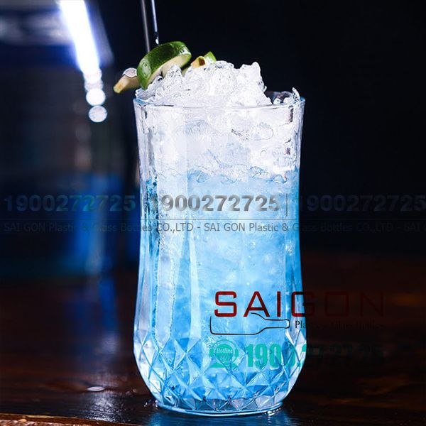 Deli KB049-1 - Ly thủy tinh Deli Whisky Carats Glass Long Drink 320ml | Thủy Tinh Cao Cấp