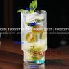 INS 214T - Ly Thủy Tinh Sọc 02 Tầng INS Stripes Empilable Tumber Glass 430ml | Thủy Tinh Cao Cấp