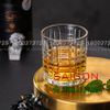 HONGLI 5412D - Ly Thủy Tinh Hongli Traze Rock Glass 315ml | Thủy Tinh Cao Cấp