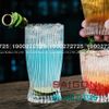 Deli DSKB162-2A - Ly Thủy Tinh Deli Stripes Tumber Glass 360ml | Thủy Tinh Cao Cấp