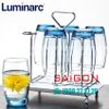 Luminarc J1585 - Ly Thủy Tinh Luminarc Salto Ice Blue 350ml | Thủy Tinh Cao Cấp