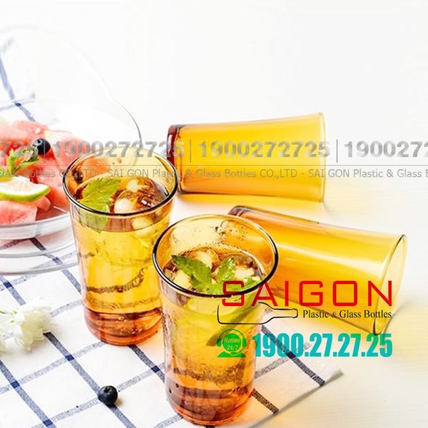 DURALEX D1012D - Ly Thủy Tinh Duralex Lys Amber Tumber Glass 280ml | Thủy Tinh Cường Lực , Nhập Khẩu Pháp