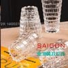 Deli TY5901-2 - Ly Thủy tinh Deli Studio Stack Tumber Glass 380ml | Thủy Tinh Cao Cấp