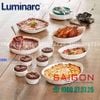 Luminarc N3295 - Khay Nướng Thủy Tinh Luminarc Smart Cuisine Tròn 11cm | Thủy Tinh Trắng sữa Cao cấp , Nhập Khẩu Pháp