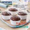 Luminarc N3295 - Khay Nướng Thủy Tinh Luminarc Smart Cuisine Tròn 11cm | Thủy Tinh Trắng sữa Cao cấp , Nhập Khẩu Pháp