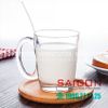 Union 394 - Ly Thủy Tinh Có Quai Union Nouveau Tea Cup Glass 295ml | Nhập Khẩu Thái Lan