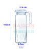Luminarc Q0433 -  Bình Nước Thủy Tinh Luminarc Dona Embossment Wave 1000ml | Thủy Tinh Cao Cấp