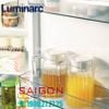 Luminarc G2667 - Bình Nước Thủy Tinh Luminarc Quadro Cao Cấp 500ml |  Thủy Tinh Cao Cấp