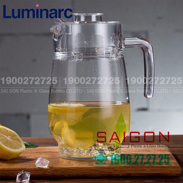 Luminarc G2674 - Bình Thủy Tinh Luminarc Tivoli 1600ml | Thủy Tinh Cao Cấp