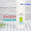 Bình Thủy Tinh Bọc Nhựa PP Giữ Nhiệt 400ml ( BN.14)