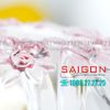 ELEGANT JZ-336.7M - Dĩa Thủy Tinh Hồng Tim Elegant Đường Kính 17.0cm | Thủy Tinh Màu Cao Cấp