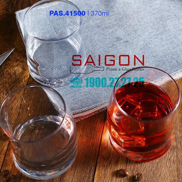 Pasabahce 41500 - Ly Thủy Tinh Pasabahce Penguen Whisky 370ml | Nhập Khẩu Thổ Nhĩ Kỳ