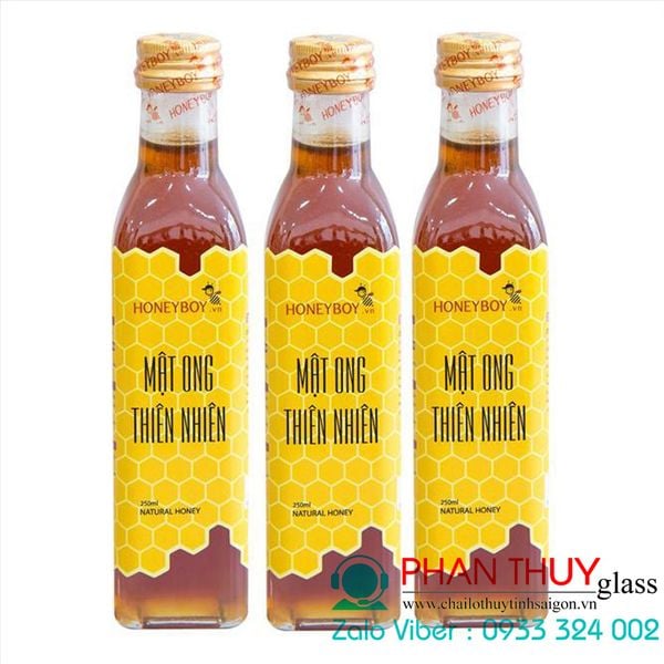 Chai Thủy Tinh 250ml nắp thiết