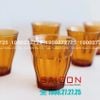 DURALEX D1027D - Ly Thủy Tinh Duralex Picardie Amber Rock Glass 250ml | Thủy Tinh Cường Lực , Nhập Khẩu Pháp