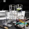 DELI DSY5840-2AR - Ly Thủy Tinh Delisoga Studio Gold Rim Stripes Tumber Glass 333ml | Thủy Tinh Cao Cấp