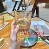 DELI Y5865-2S - Ly Thủy Tinh Deli LINQ Amber Beverage Glass 400ml | Thủy Tinh Cao Cấp