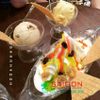 Ocean P00116 - Dĩa Kem Thủy Tinh Ocean Alaska Banana Split Dish Sọc | Nhập Khẩu Thái Lan