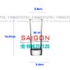 Lucky LG-440302 (403) - Ly Thủy Tinh Lucky Solo Shot Glass 60ml | Nhập Khẩu Thái Lan