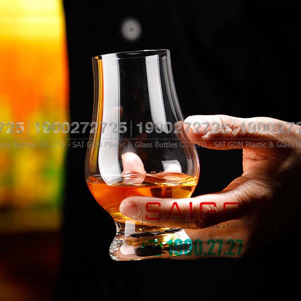 INS P1017 - Ly Thủy Tinh INS Whisky Glencairn Glass 200ml | Thủy Tinh Cao Cấp