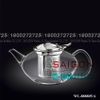 Wilmax England 888805/A - Bình Trà Thủy Tinh Wilmax Thermo Tea Pot 1050ml | Thủy Tinh Chịu Nhiệt Cao Cấp