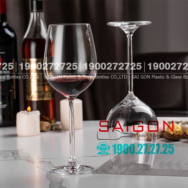 IDELITA 88CD40 - Ly thủy tinh Pha Lê IDELITA Danube Melodic Red wine Crystal Glasses 460ml | Thủy Tinh Pha Lê Cao cấp