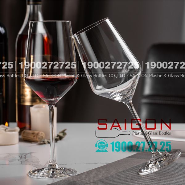IDELITA 83CD45 - Ly thủy tinh Pha Lê IDELITA Diamond White Wine Crystal Glasses 400ml | Thủy Tinh Pha Lê Cao cấp