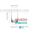 IDELITA 99LD38 - Ly thủy tinh Pha Lê IDELITA Rhine Charm Long drink Crystal glasses 380ml | Thủy Tinh Pha Lê Cao cấp