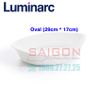 Luminarc N3567 - Khay Nướng Thủy Tinh Luminarc Smart Cuisine Oval 29cm * 17cm | Thủy Tinh Trắng Sữa Cao Cấp , Nhập Khẩu Pháp
