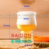 DELI J3468-1 - Ly Thủy Tinh Deli Craft Beer Glass 460ml | Thủy Tinh Cao Cấp