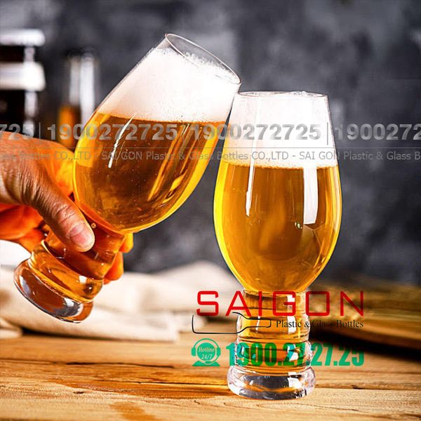 DELI J3468-2 - Ly Thủy Tinh Deli Craft Beer Glass 500ml | Thủy Tinh Cao Cấp