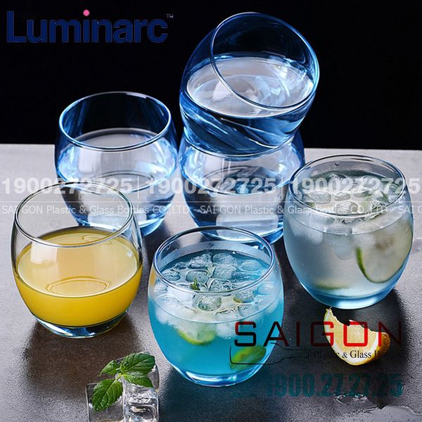 Luminarc J1584 - Ly Thủy Tinh Luminarc Salto Ice Blue 320ml | Thủy Tinh Cao Cấp