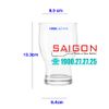 Libbey 1008 - Ly Thủy Tinh Libbey Stacking Crafl Beer Glass 421ml | Nhập Khẩu USA