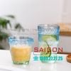 Deli KB047-1B - Ly Thủy Tinh Deli Soda Lime Bule Rock Glass 260ml | Thủy Tinh Cao Cấp