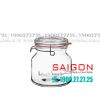 Luigi Bormioli 12162 - Hũ thủy tinh Pha Lê Luigi Bormioli LOCK EAT HANDY JAR C/TAPP Crystal Glasses 1650ml | Nhập Khẩu Italy