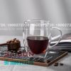 Deli GPZB212-350 - Ly Thủy Tinh 02 Lớp Delisoga Borosilicate Espresso Milk Double Wall Glass Cup 350ml | Thủy Tinh Cao Cấp