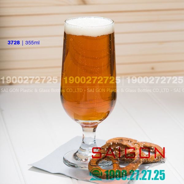 Libbey 3728 - Ly Thủy Tinh Libbey Embassy Beer 355ml | Thủy Tinh Cao Cấp