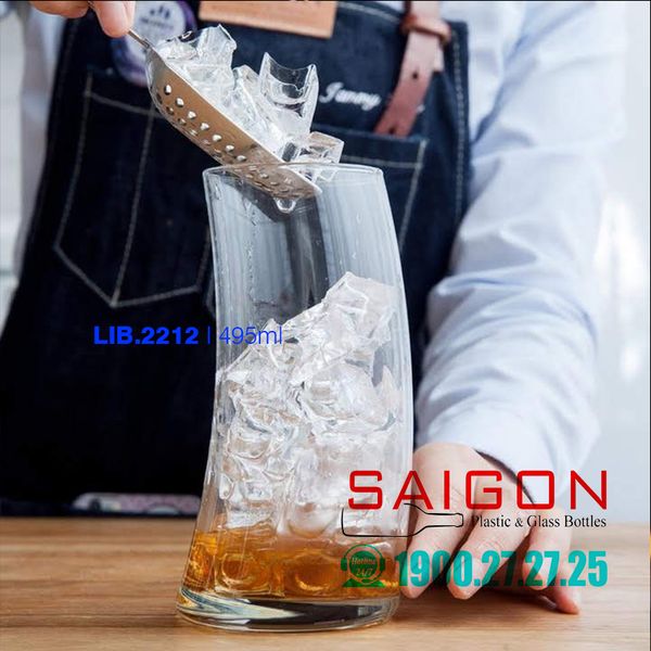 Libbey 2212 - Ly Thủy Tinh Libbey Bravura Tumbler 495ml | Nhập Khẩu USA