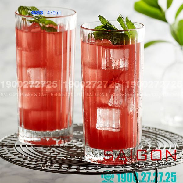 Libbey 824353 - Ly Thủy Tinh Libbey  Flashback 470ml | Nhập Khẩu E.U