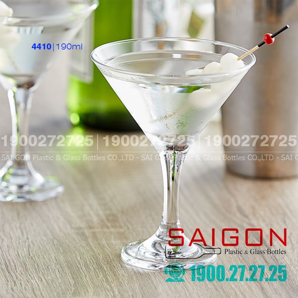 Pasabahce 44410 - Ly Thủy Tinh Pasabahce Capri Bistro Martini 190ml | Nhập Khẩu Thổ Nhĩ Kỳ