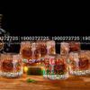 Deli KB148C - Ly Thủy Tinh Deli Whisky Rock 170ml | Chấm Tròn , Thủy Tinh Cao Cấp