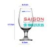 Pasabahce 44995 - Ly Thủy Tinh Pasabahce Maldive Goblet 370ml | Nhập Khẩu Thổ Nhĩ Kỳ