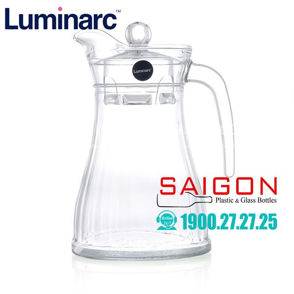 Luminarc P5362 - Bộ Bình Thủy Tinh Luminarc Bucolique (5 món) | Thủy Tinh Cao Cấp