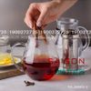 Wilmax England 888803/A - Bình Trà Thủy Tinh Wilmax Thermo Tea Pot 1300ml | Thủy Tinh Chịu Nhiệt Cao Cấp