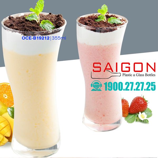 Ocean B19212 -  Ly Thủy Tinh Ocean Salsa Long Drink 355ml | Nhập Khẩu Thái Lan