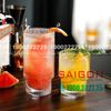 Deli TY7510-1 - Ly Thủy Tinh Deli Stripes Empilable Rock Glass 180ml | Thủy Tinh Cao Cấp