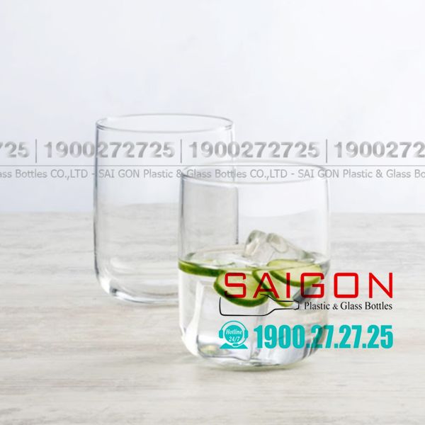 Pasabahce 1109520 - Ly thủy tinh Pasabahce Iconic Water Tumbler Glass 270ml | Nhập Khẩu Thổ Nhĩ Kỳ