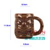 Libbey 996005 - Ly Sứ Libbey Tiki Mug Brown 473ml | Nhập Khẩu E.U